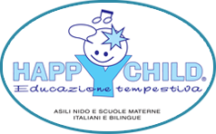 Logo Happy Child - asili nido e scuole materne italiane e materne